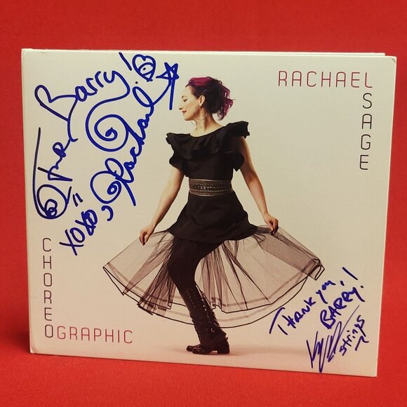 Rachael Sage Choreographic CD 2016 Signed - Picture 1 of 9